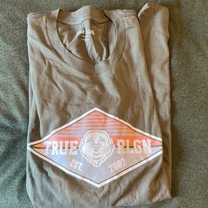 True Religion Buddha Face Logo Tee